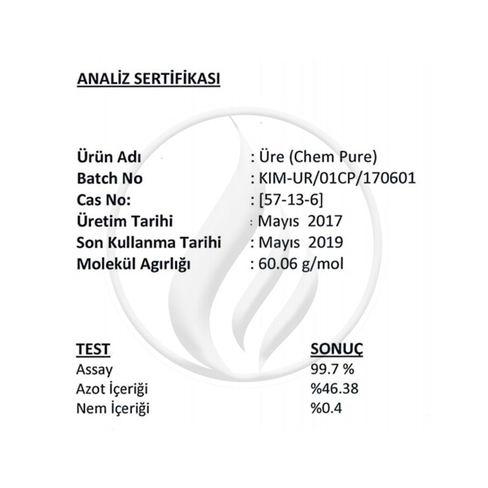 Alev KimyaÜre - Urea [57-13-6]AKUR