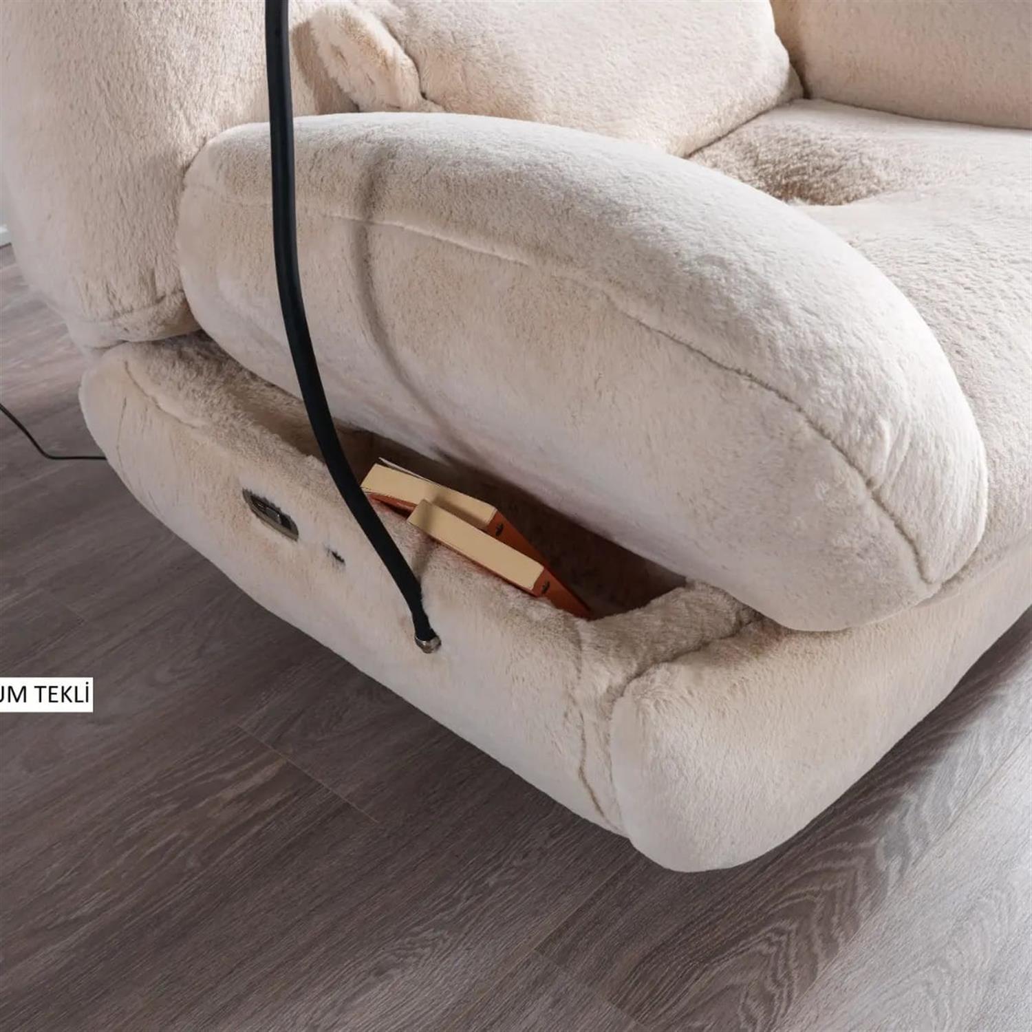  Premium Sallanan Baba Koltuğu Tavşan Tüyü 