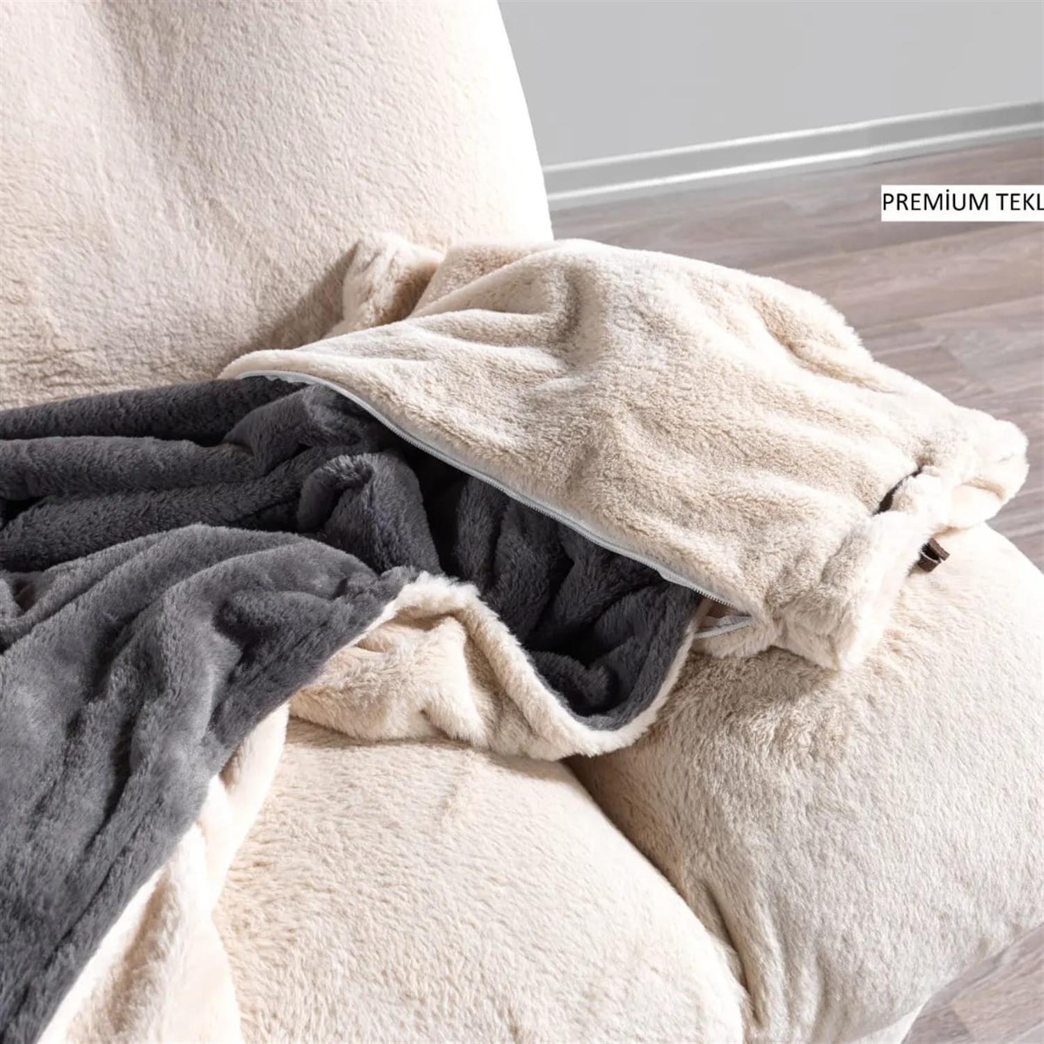  Premium Sallanan Baba Koltuğu Tavşan Tüyü 