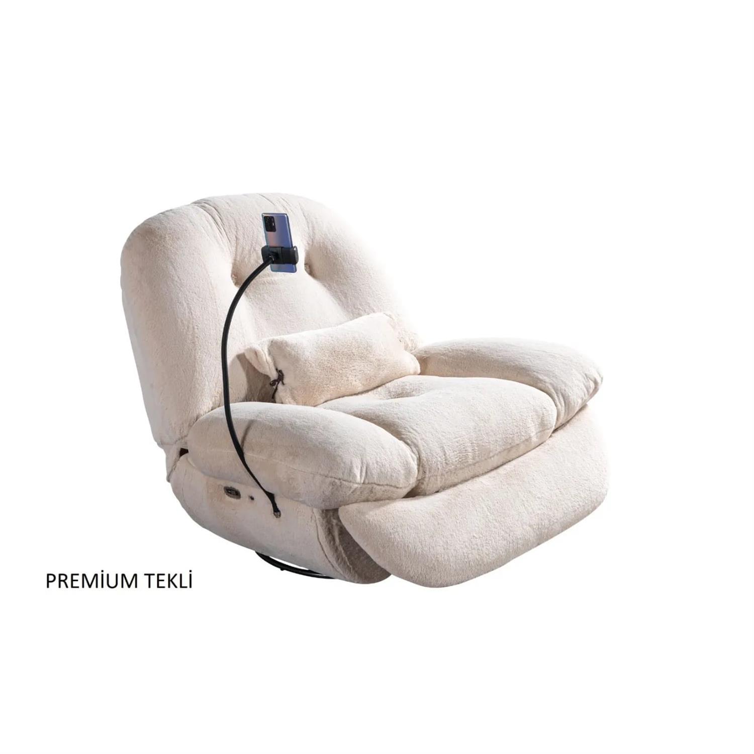  Premium Sallanan Baba Koltuğu Tavşan Tüyü 