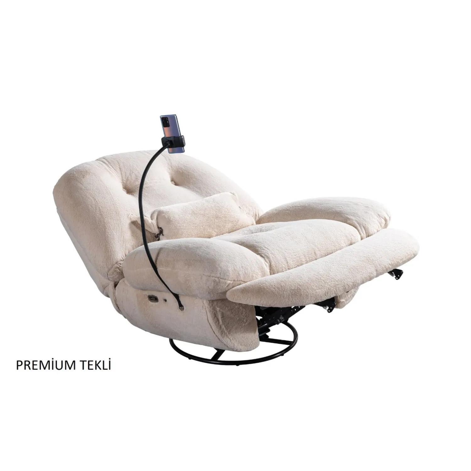  Premium Sallanan Baba Koltuğu Tavşan Tüyü 