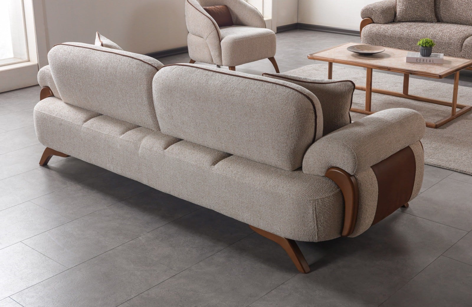 Armoni Üçlü Koltuk 