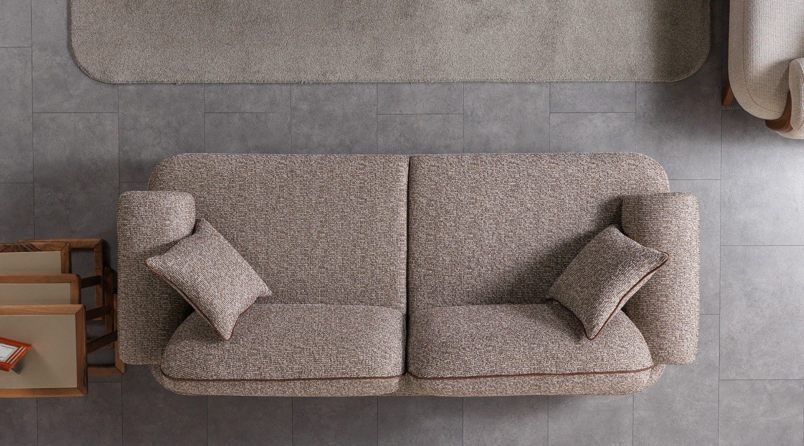 Armoni Üçlü Koltuk 