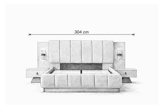 Asel Yatak Odası Karyola