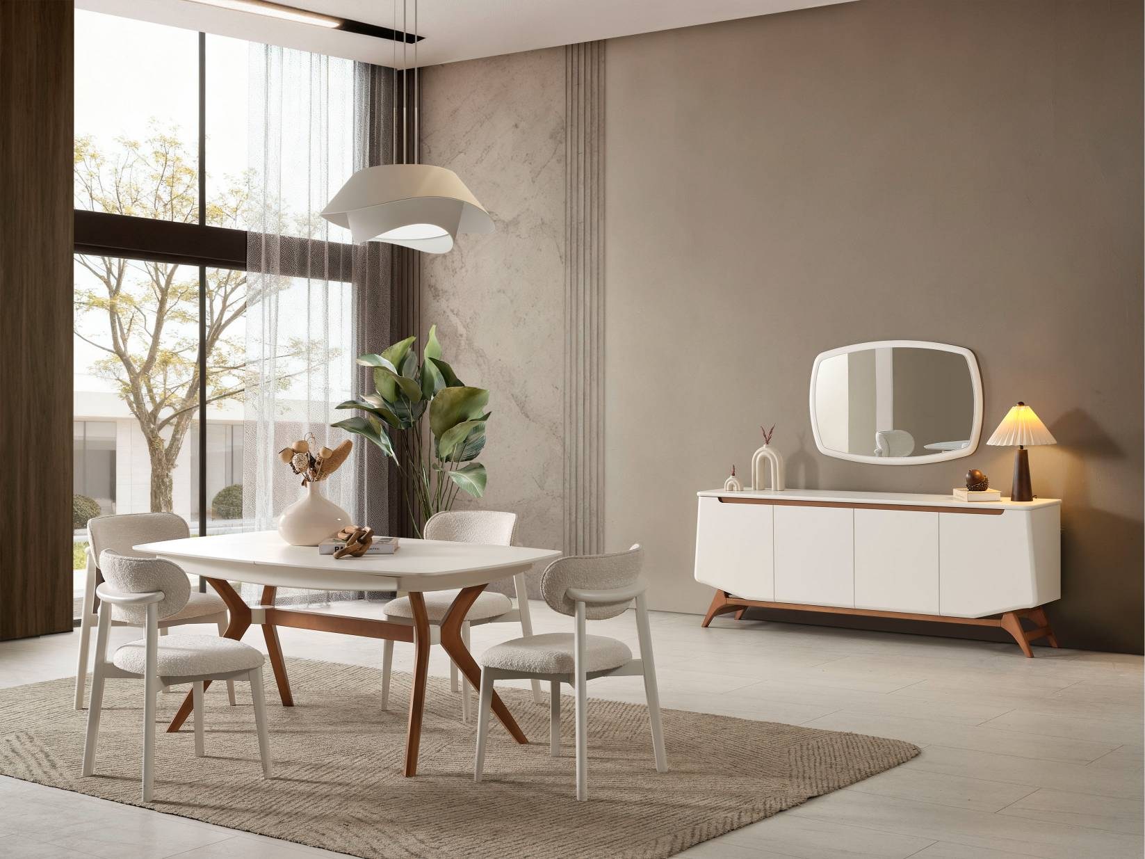 Beykoz Yemek Odası Takımı (%100 MDF)