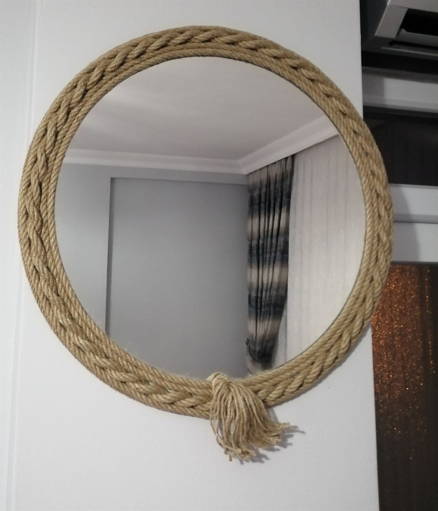 Bodrum Jut Halatlı Ayna