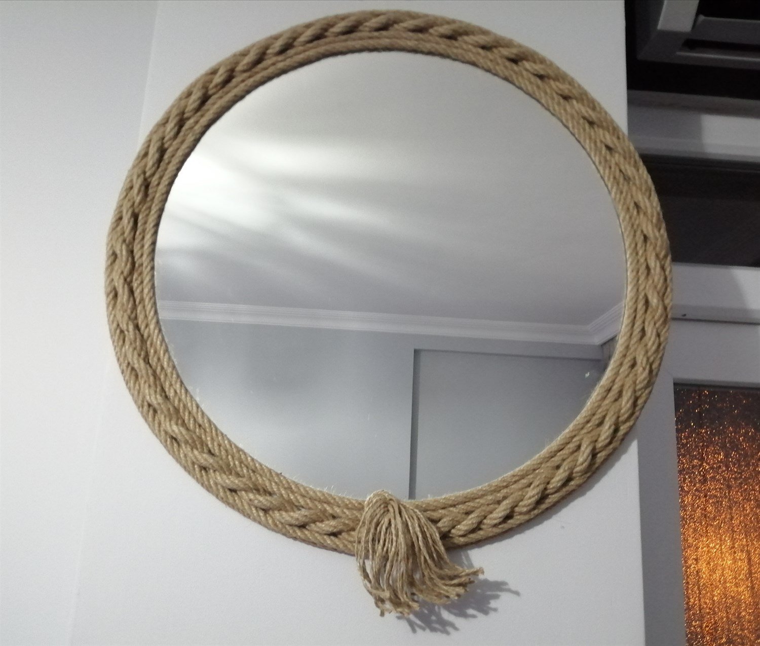 Bodrum Jut Halatlı Ayna