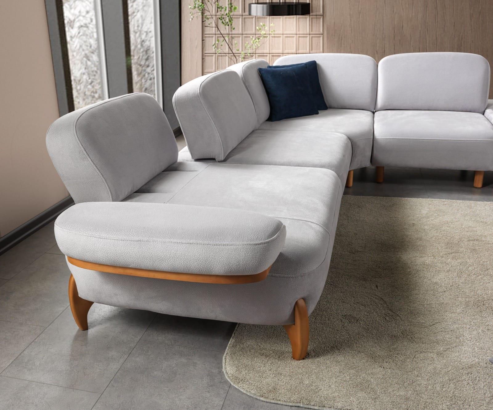 Coco Çift Kollu Köşe Koltuk (Poli Kumaşlı)