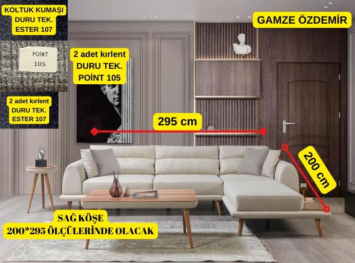 Dekor Köşe Koltuk Gamze ÖZDEMİR 