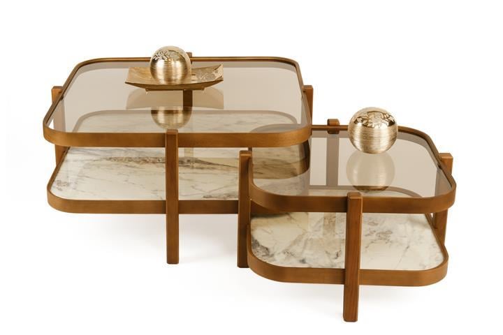 Dekorbizden Alaska Orta Sehpa Meşe (kd-1029)