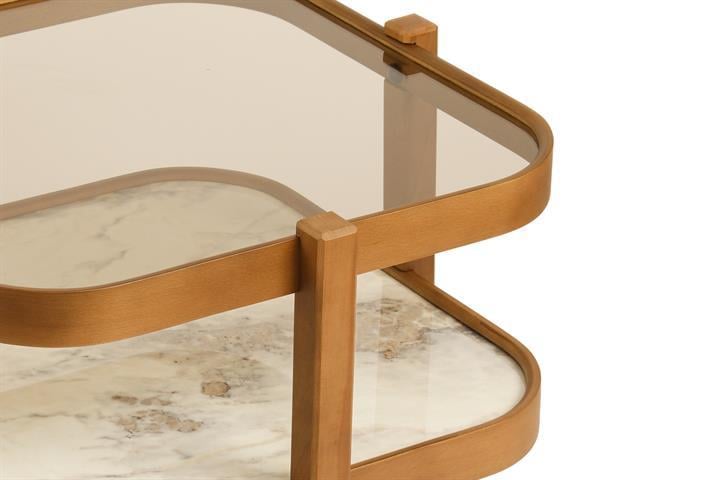 Dekorbizden Alaska Orta Sehpa Meşe (kd-1029)