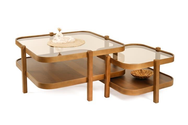 Dekorbizden Alaska Orta Sehpa Meşe (kd-1029)