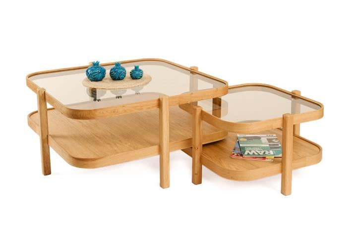 Dekorbizden Alaska Orta Sehpa Meşe (kd-1029)