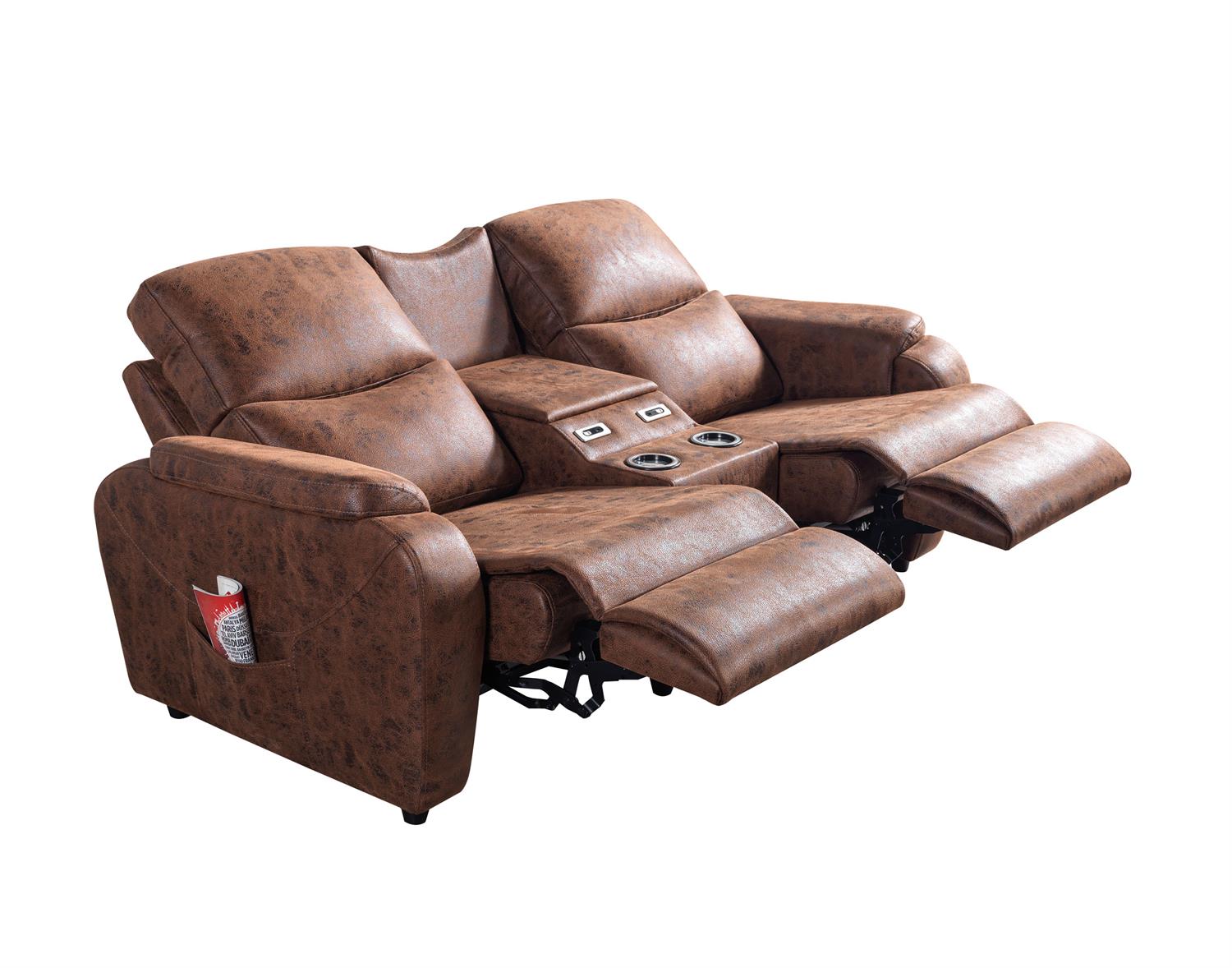 Dekorbizden Alis İkili Ev Sinema Koltuğu 396 Masajlı