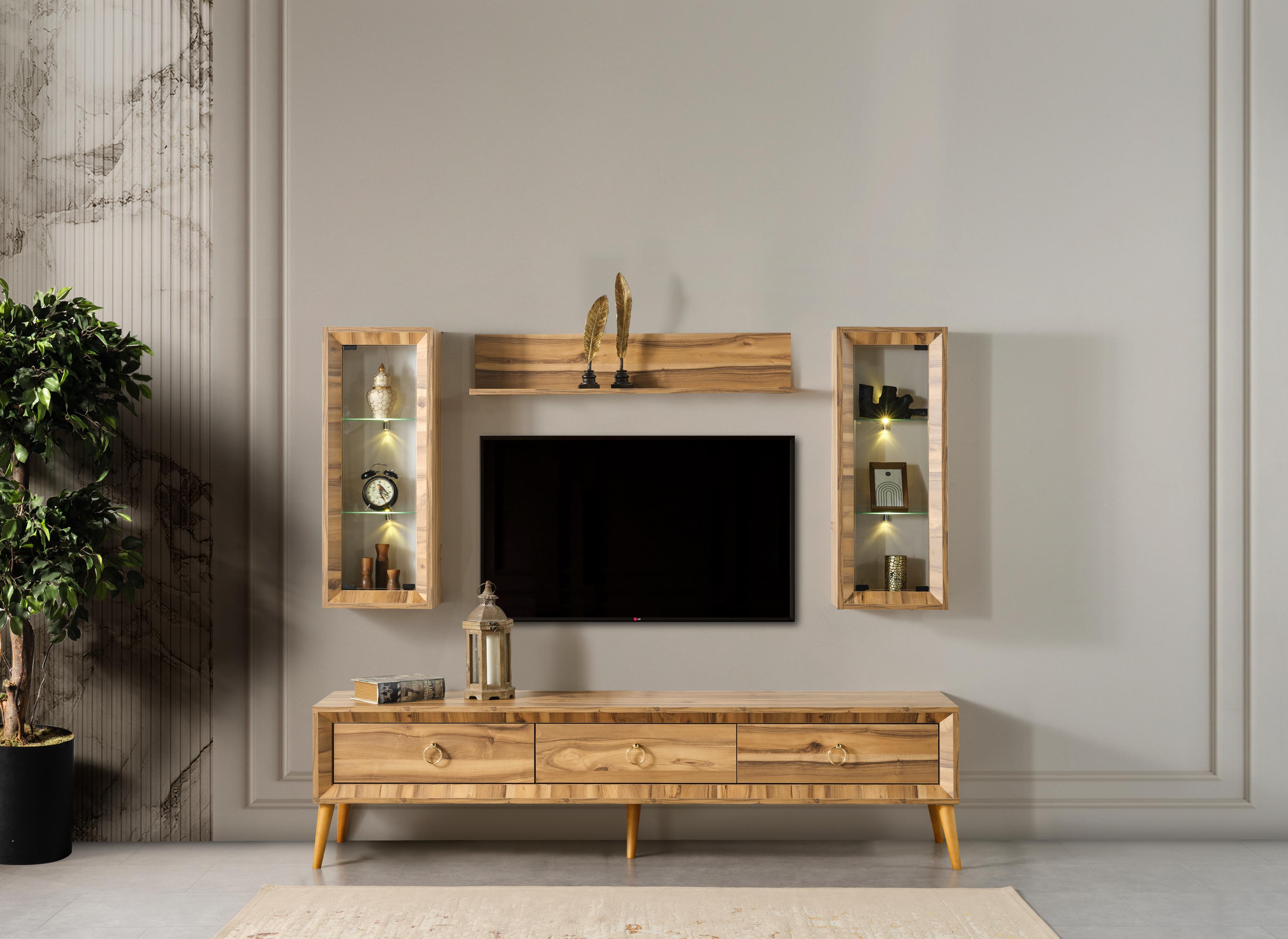 Dekorbizden Anadolu Ceviz Tv Ünitesi