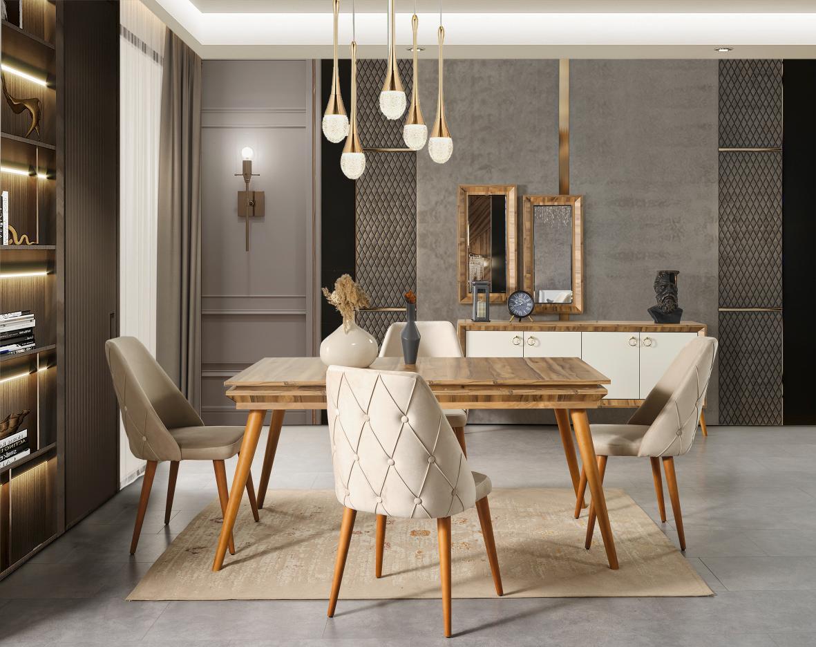 Dekorbizden Anadolu Yemek Odası Sandalye