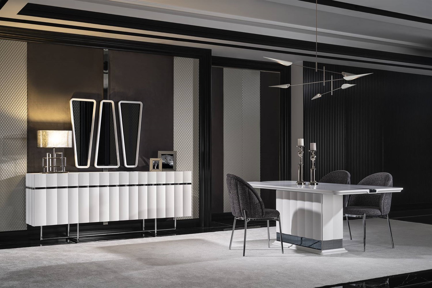 Dekorbizden Aqua Yemek Odası Takımı 2030