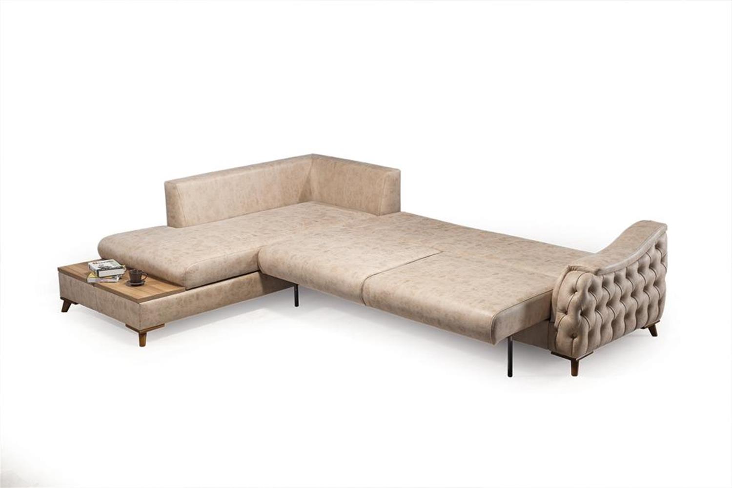 Dekorbizden Arya Zen Sandıklı Ve Yataklı Köşe Koltuk