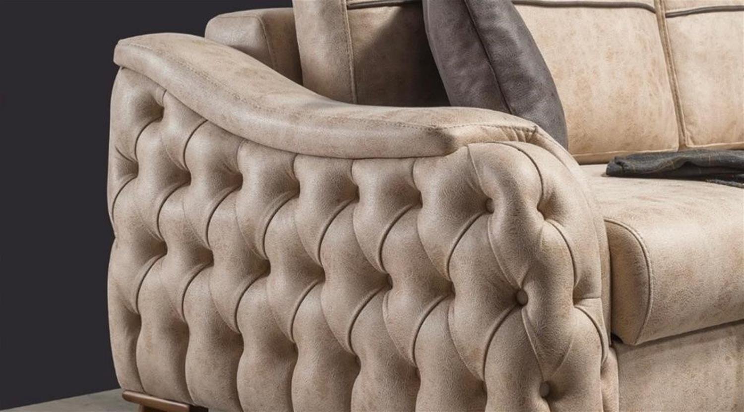 Dekorbizden Arya Zen Sandıklı Ve Yataklı Köşe Koltuk