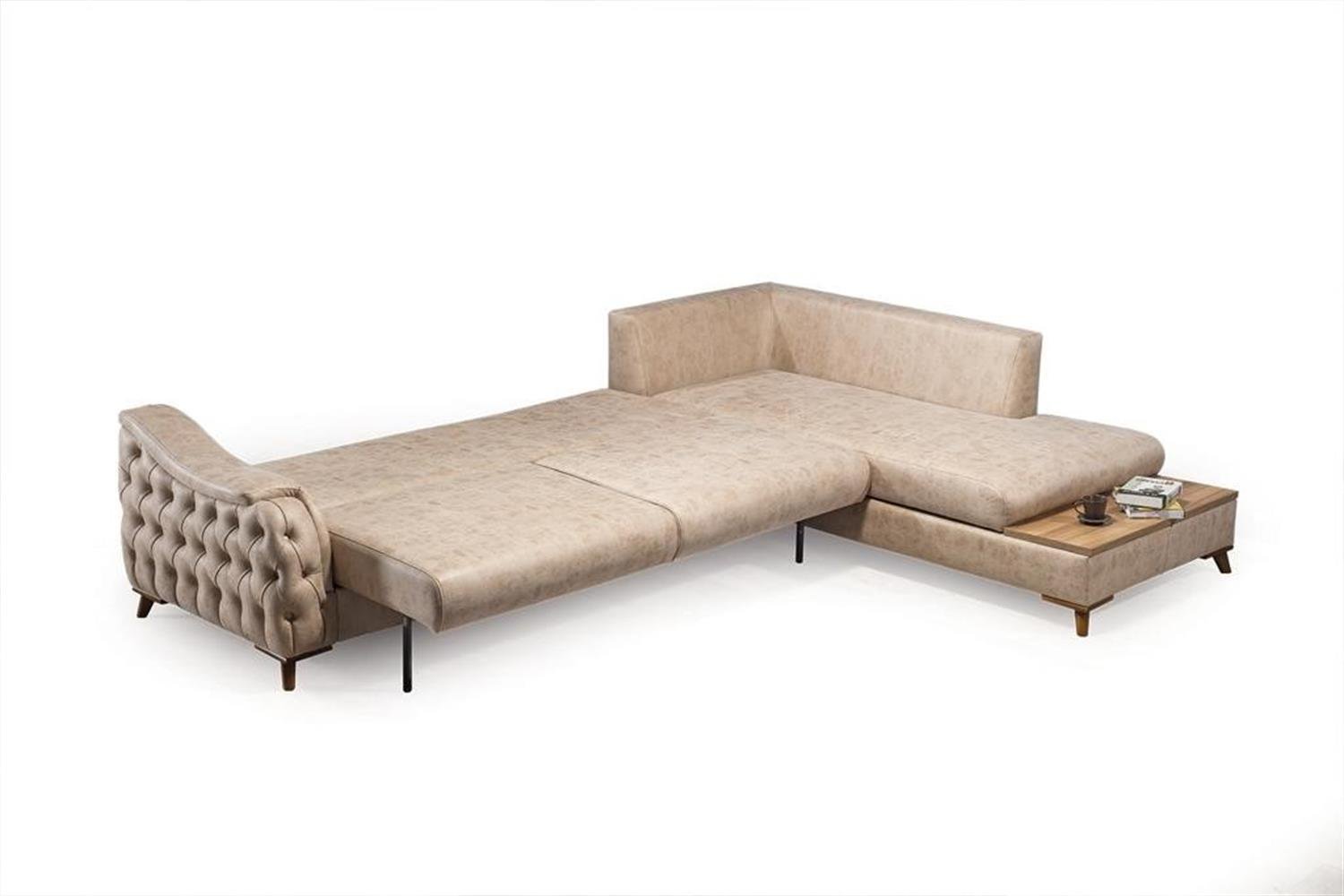 Dekorbizden Arya Zen Sandıklı Ve Yataklı Köşe Koltuk