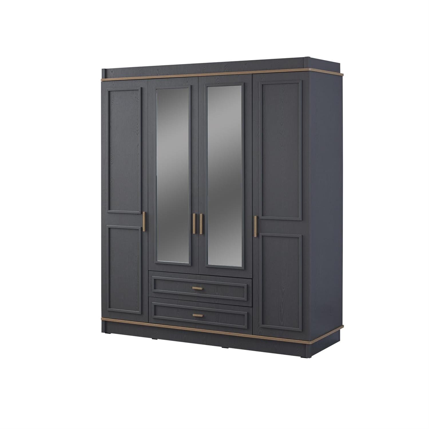 Dekorbizden Best Genç Odası 4 Kapılı Gardırop