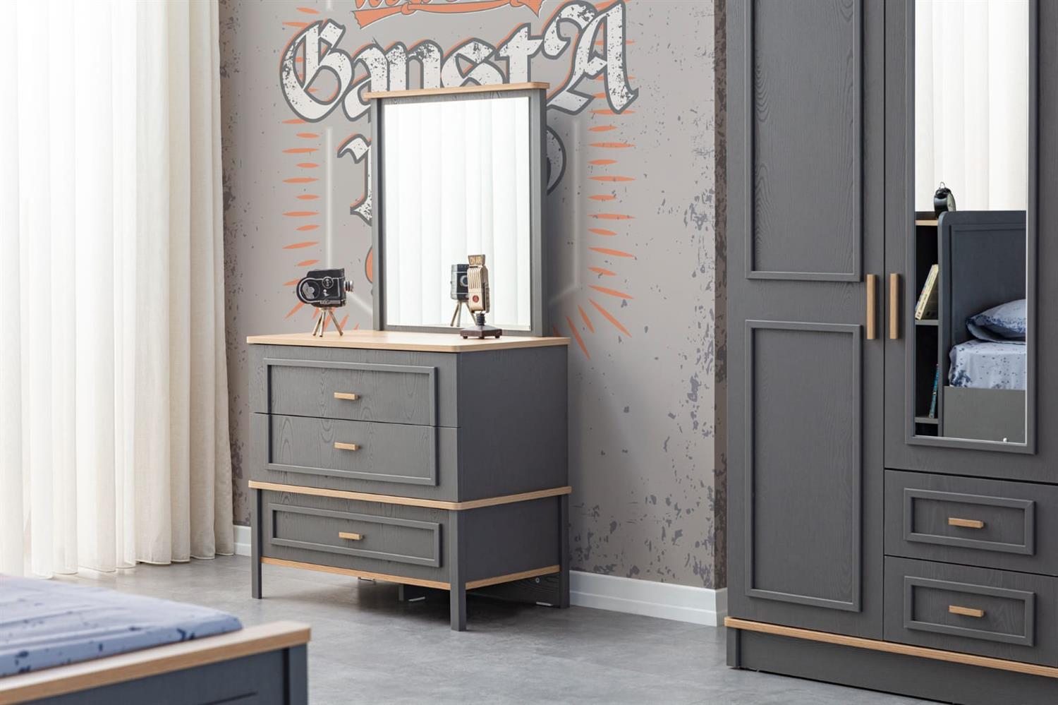 Dekorbizden Best Genç Odası Şifonyer