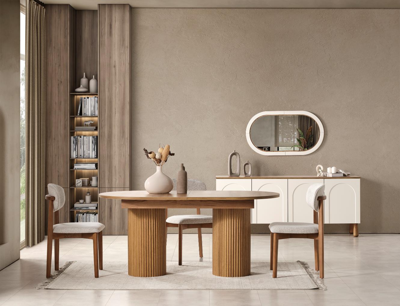 Dekorbizden Bohem Yemek Odası Takımı 