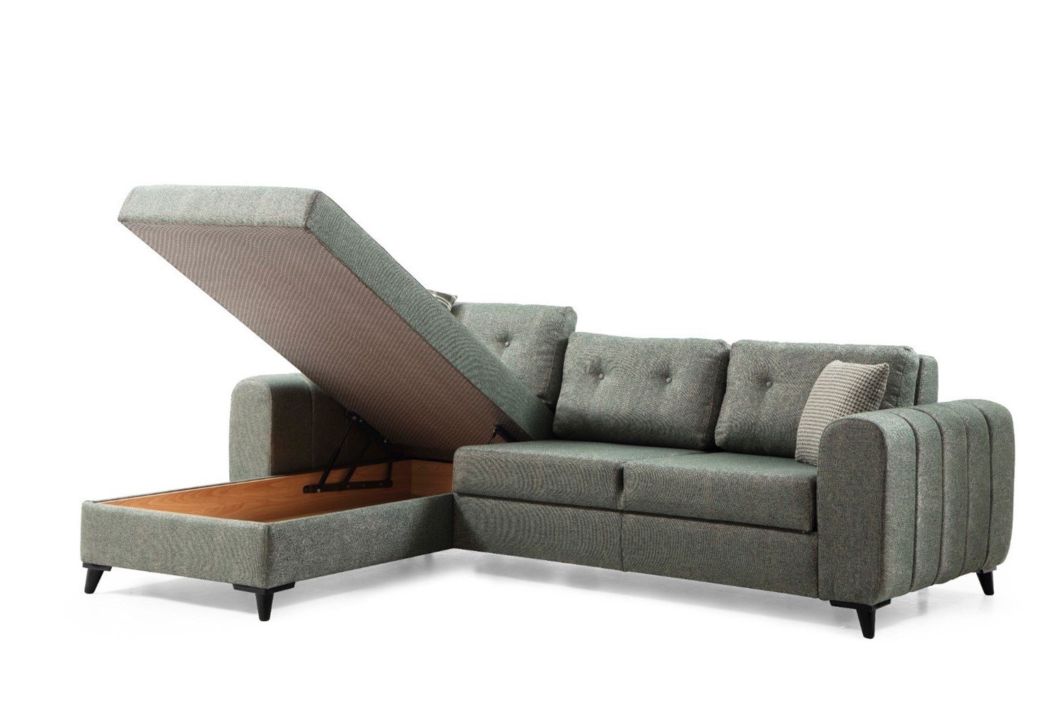 Cemre Sandıklı Ve Yataklı Köşe Koltuk