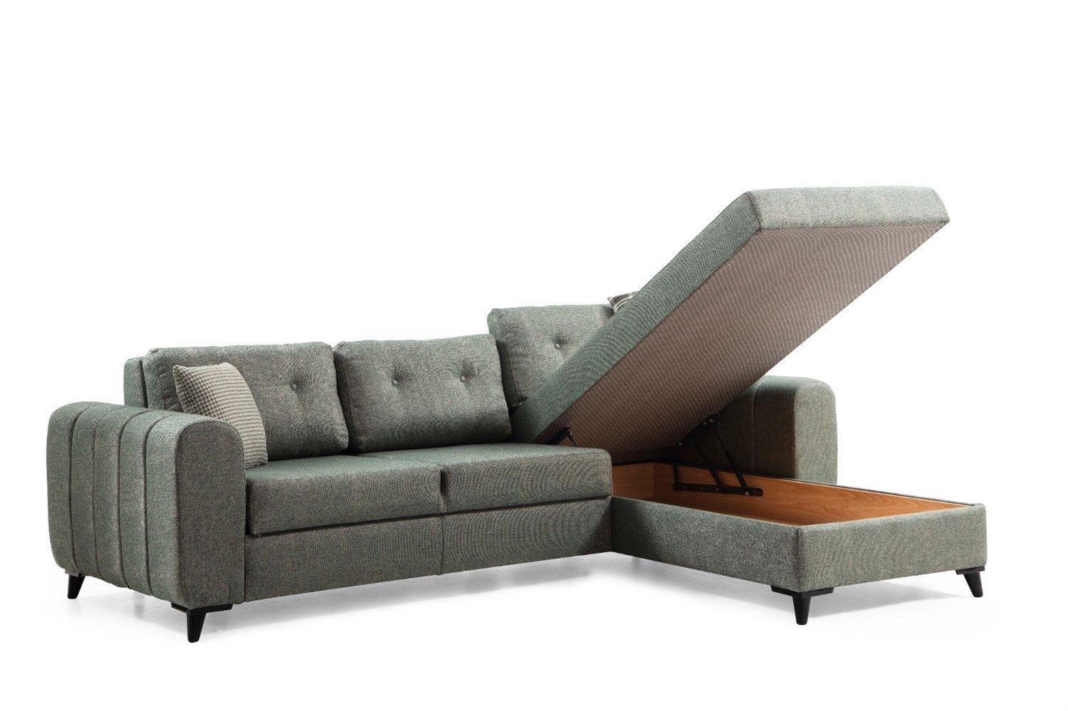 Cemre Sandıklı Ve Yataklı Köşe Koltuk