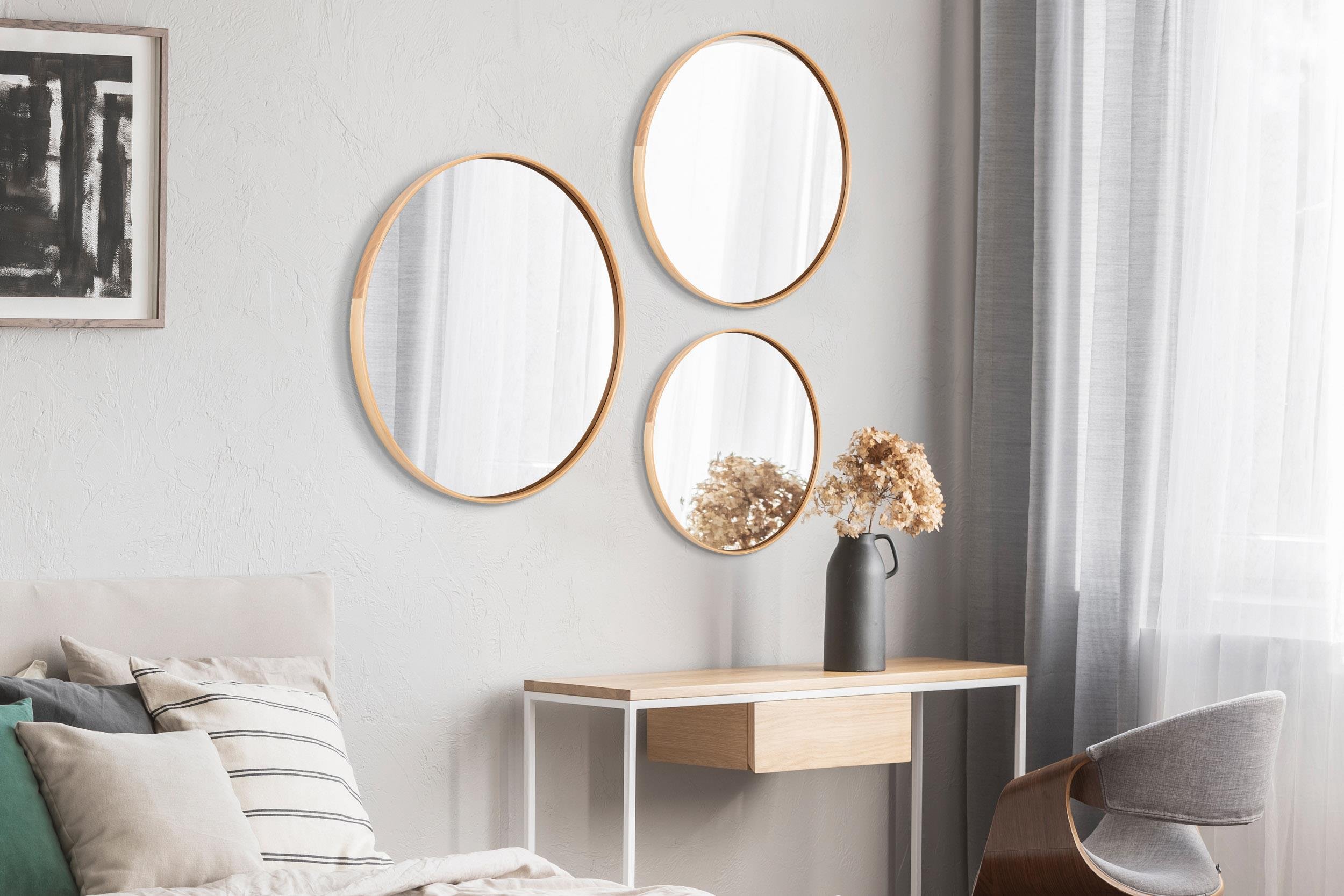 Dekorbizden Circle 3'Lü Ayna Set 4004