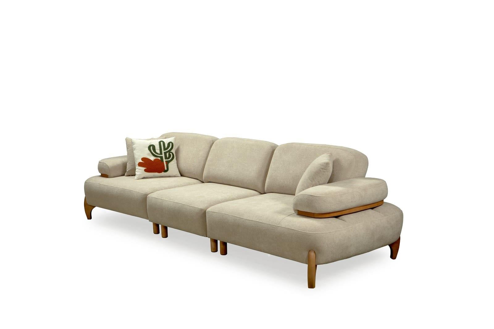 Dekorbizden Coco Üçlü Koltuk