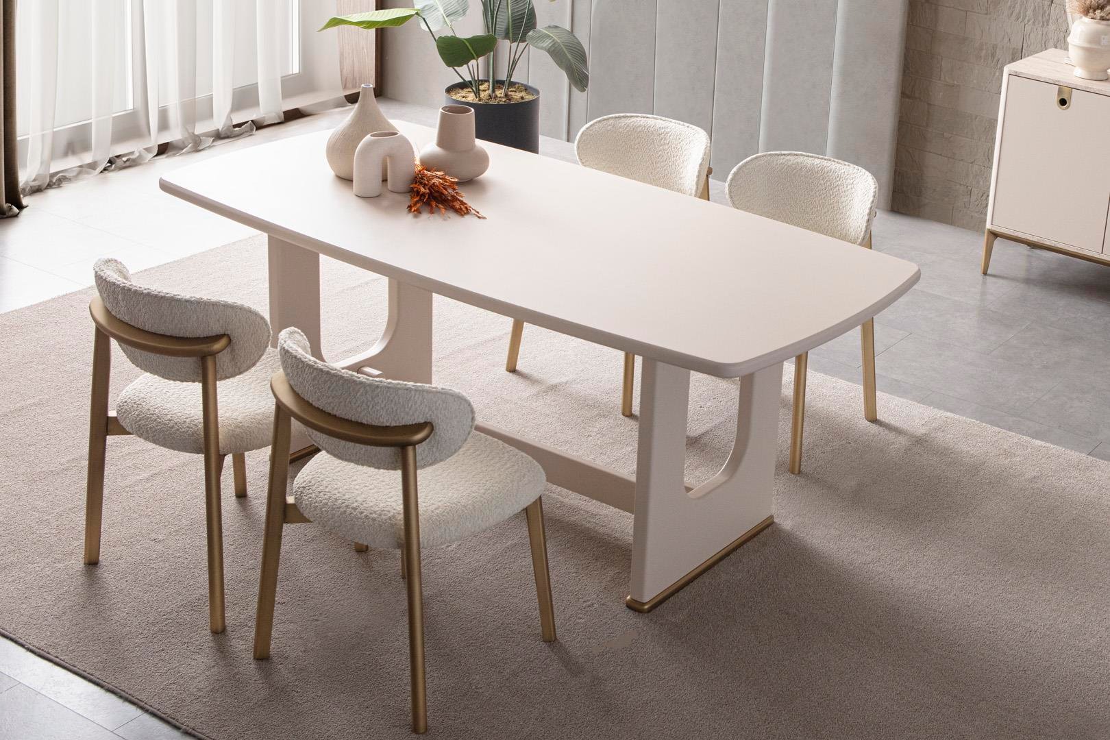 Dekorbizden Cupra Yemek Odası Takımı