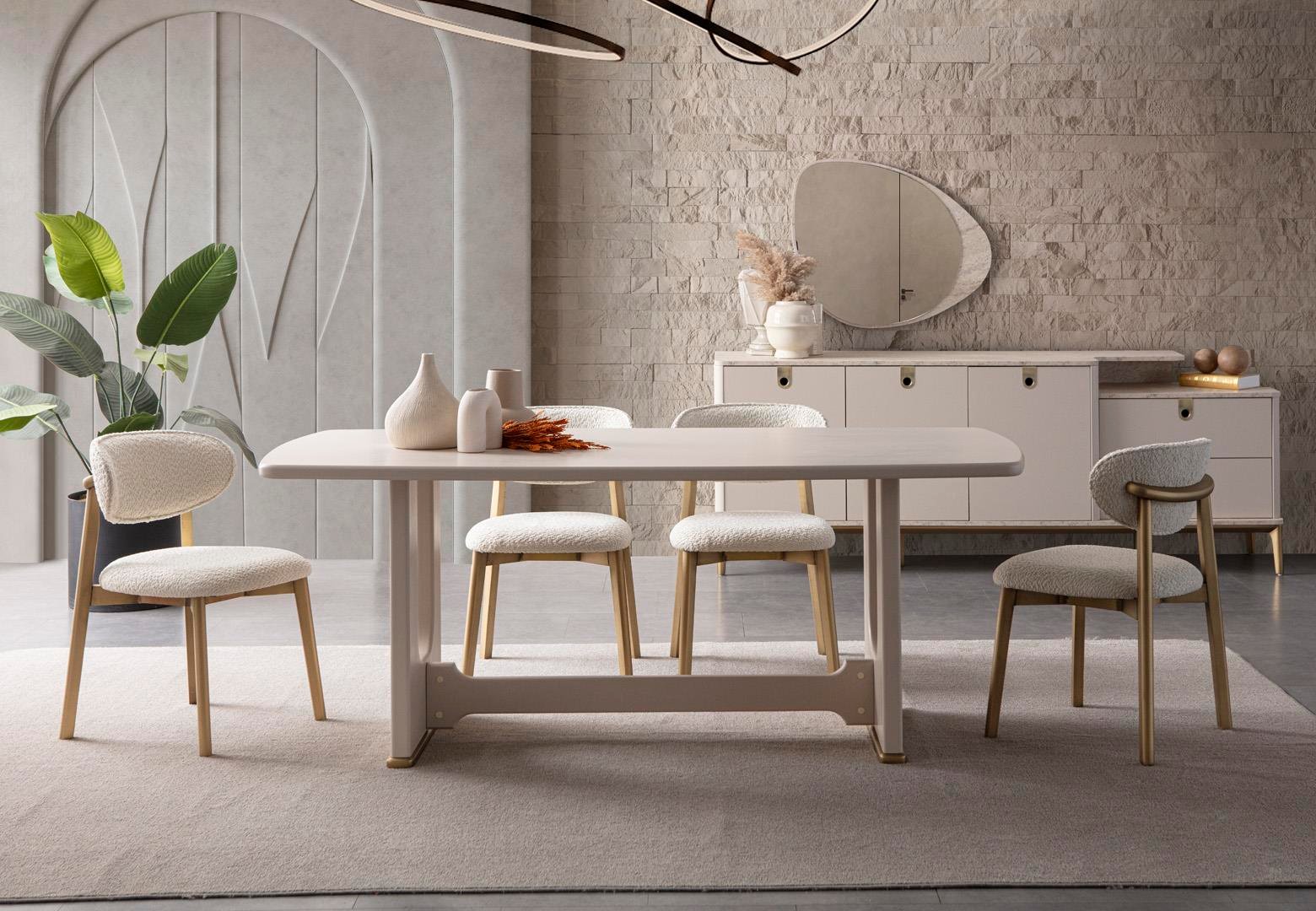 Dekorbizden Cupra Yemek Odası Takımı