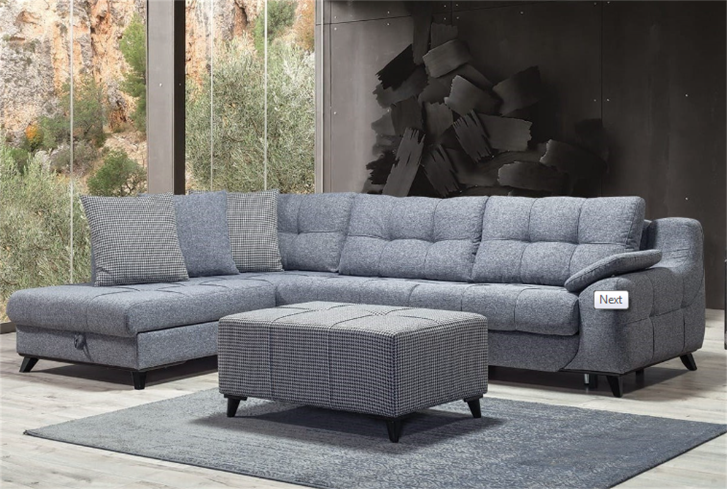 Dekorbizden Damla Puf