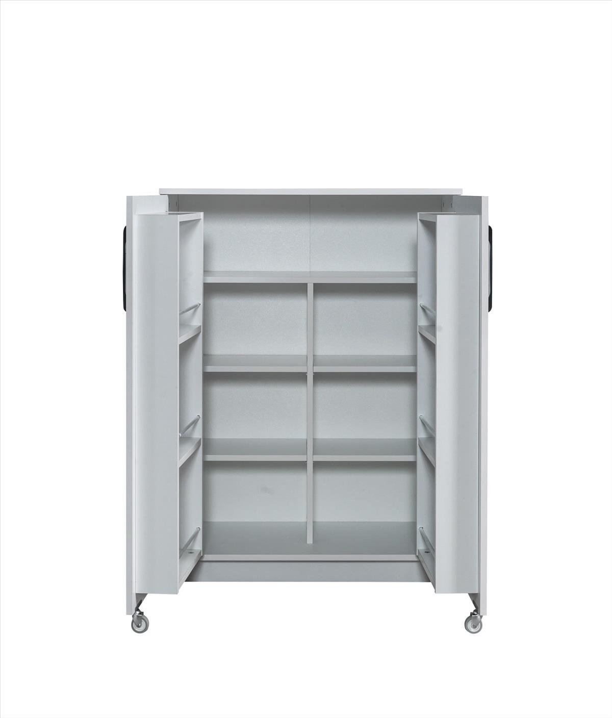 Dekorbizden Demre Kiler Dolabı 120'lik Beyaz