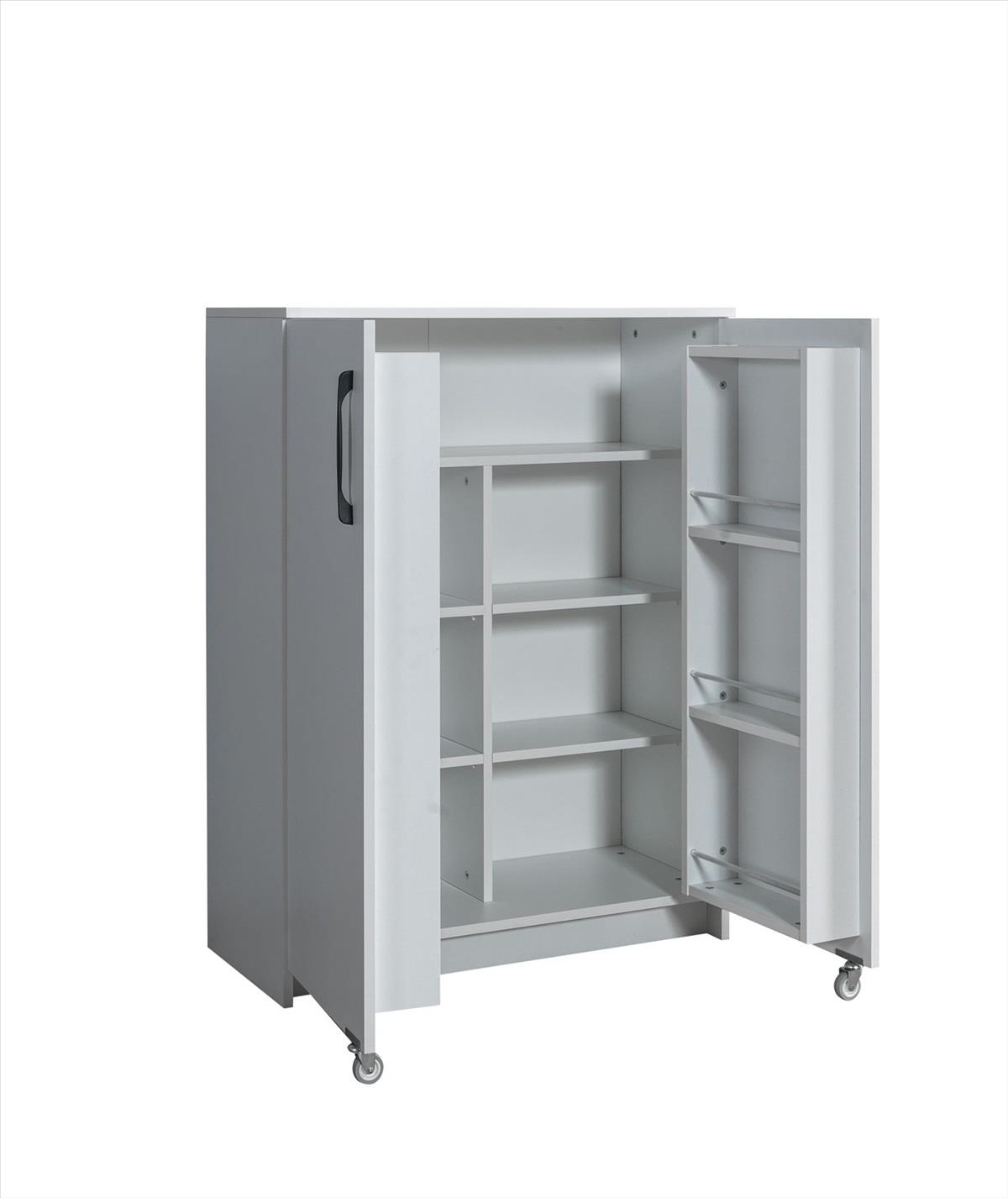 Dekorbizden Demre Kiler Dolabı 120'lik Beyaz