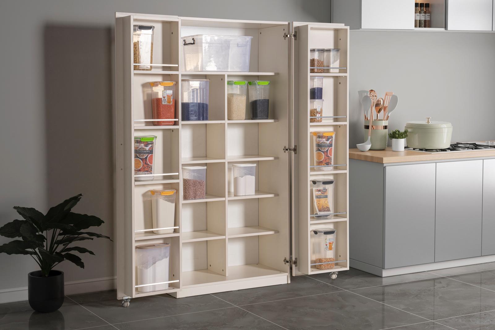 Dekorbizden Demre Kiler Dolabı Beyaz