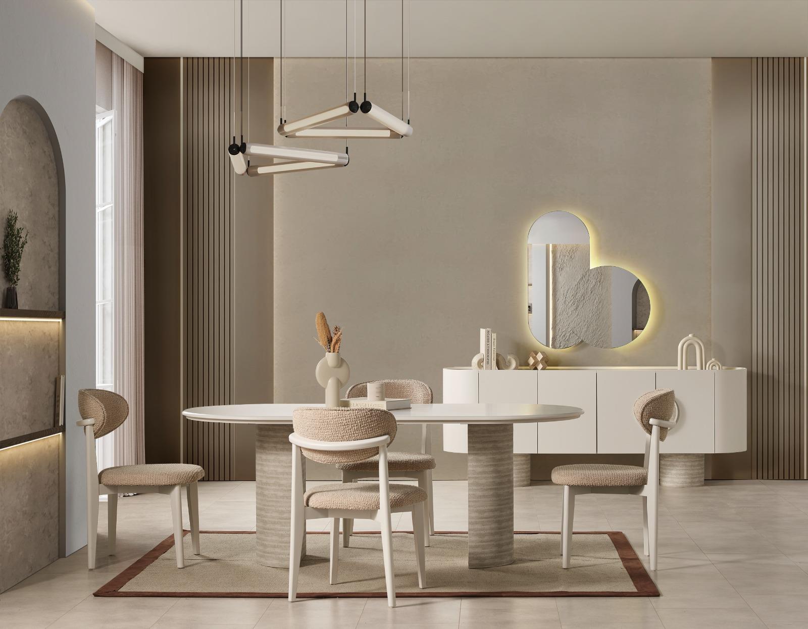 Dekorbizden Dior Yemek Odası Takımı