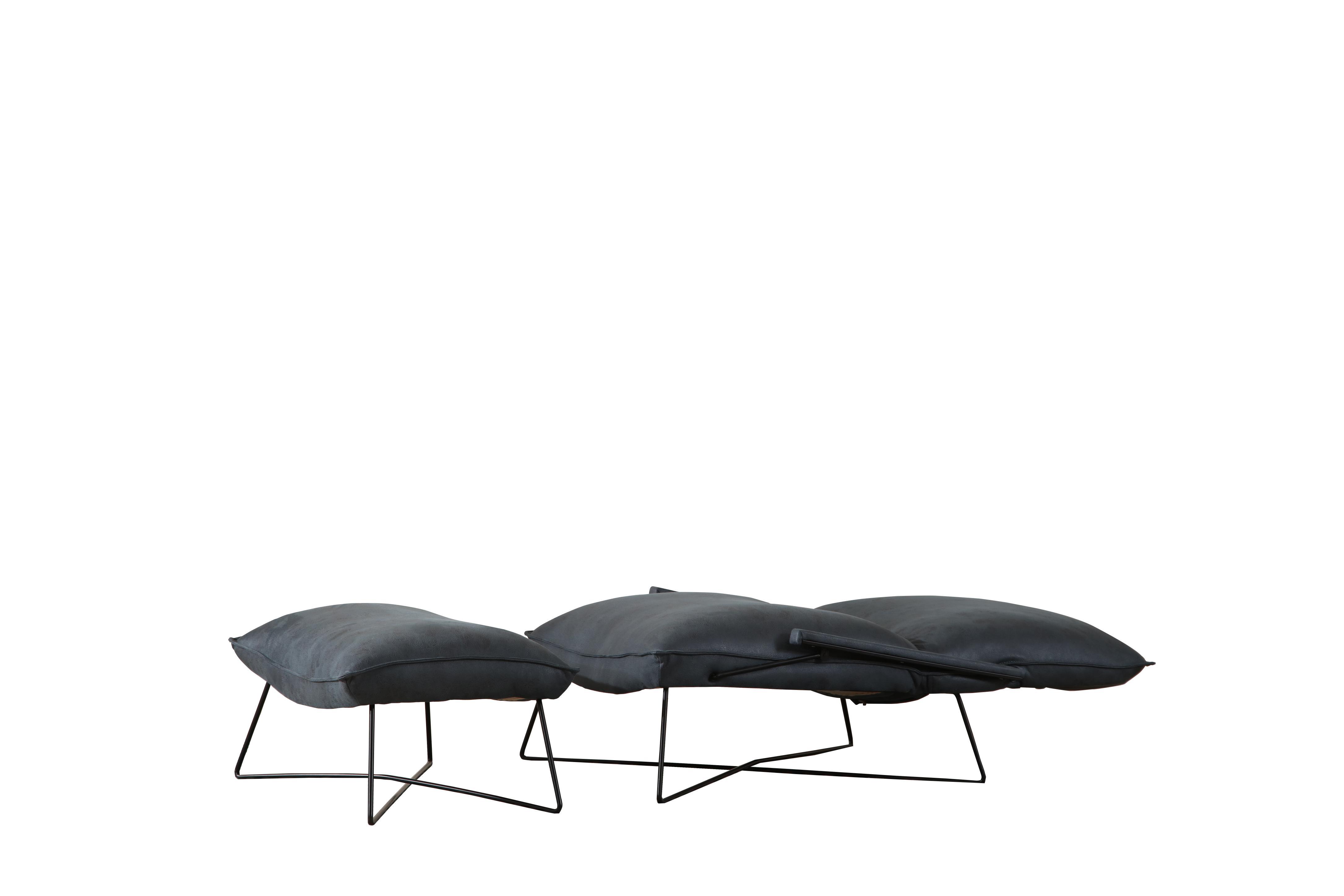 Dekorbizden Dorchy Antrasit Tek Kişilik Yataklı Berjer