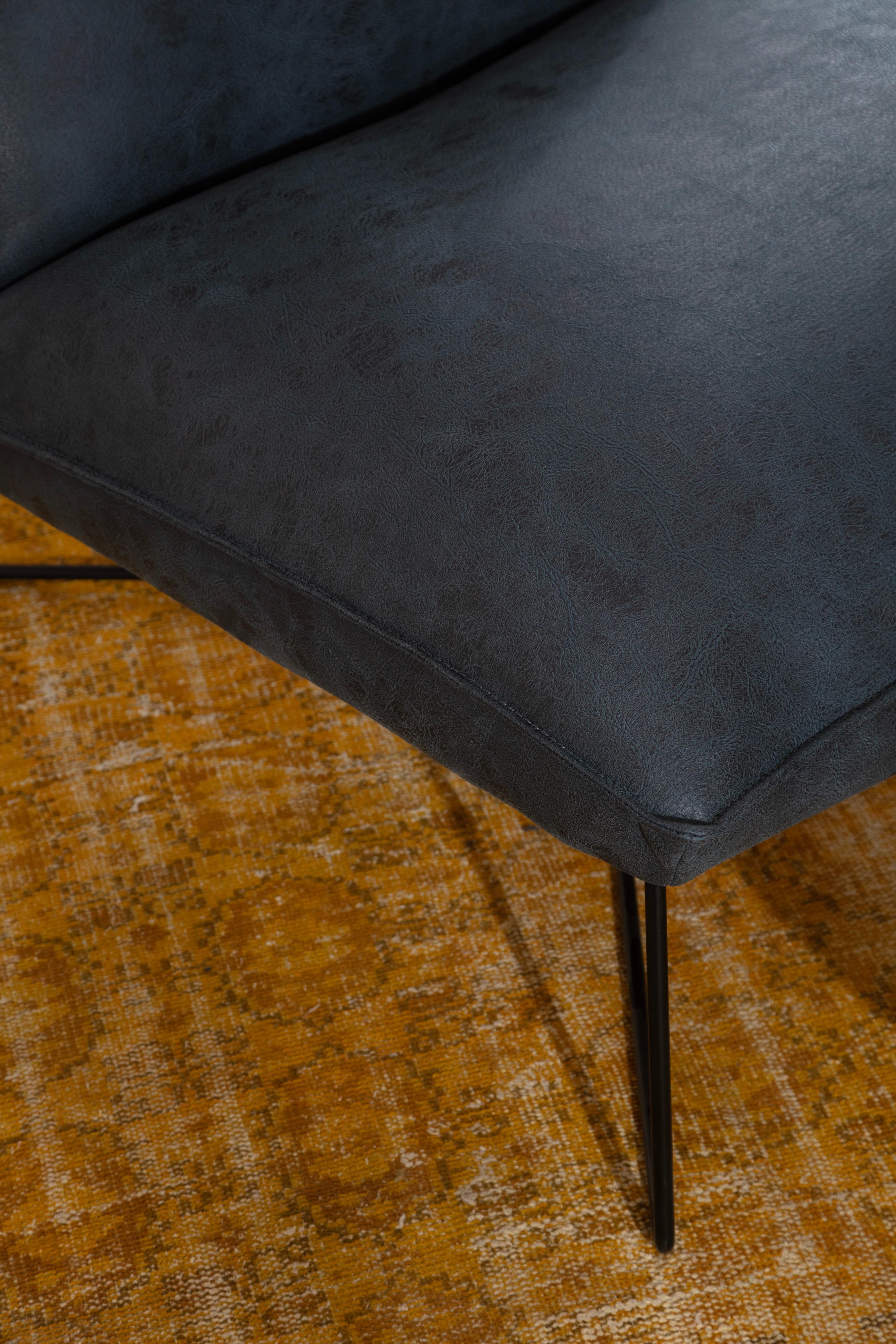 Dekorbizden Dorchy Antrasit Tek Kişilik Yataklı Berjer