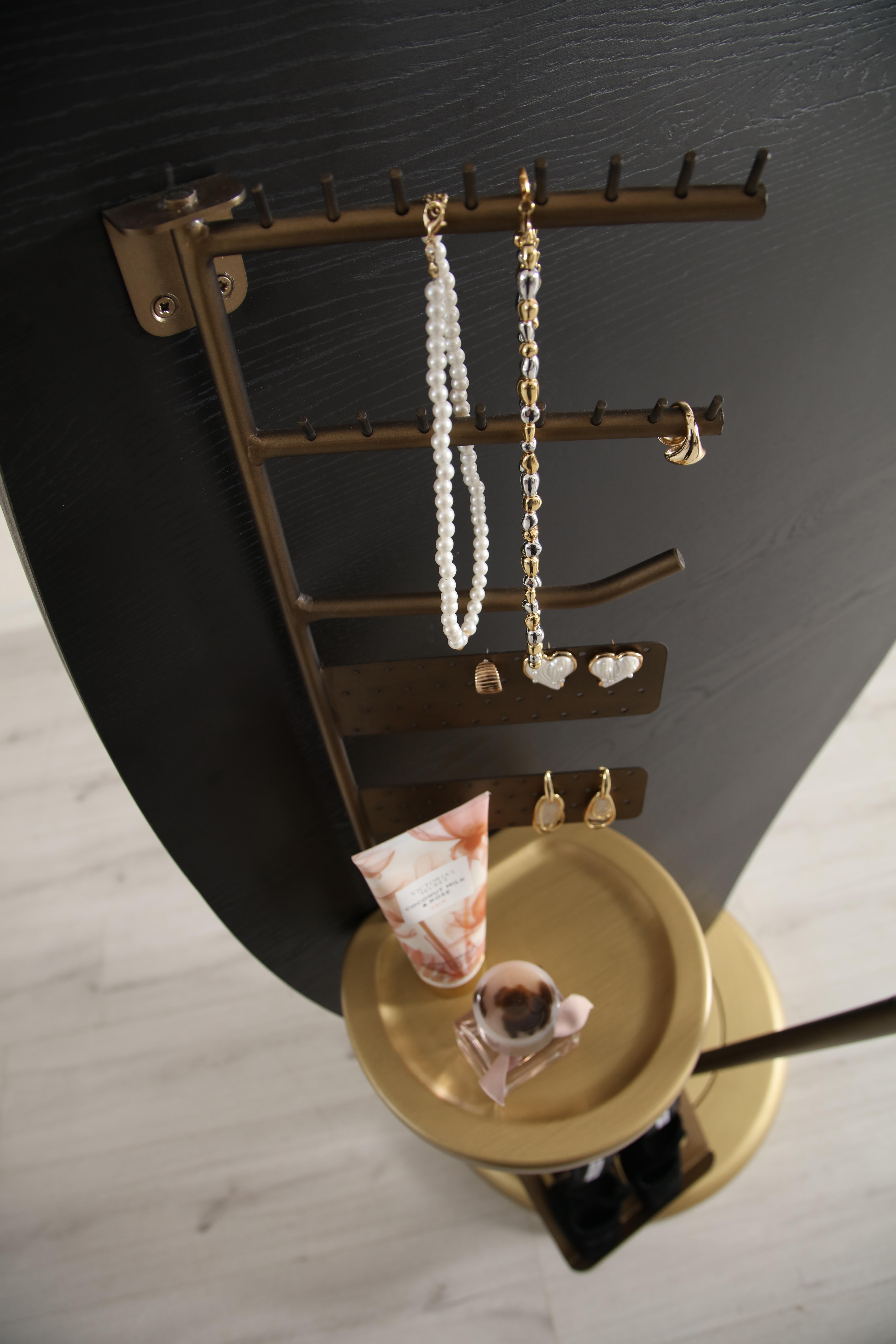 Dekorbizden Dublin Ayna (Siyah)