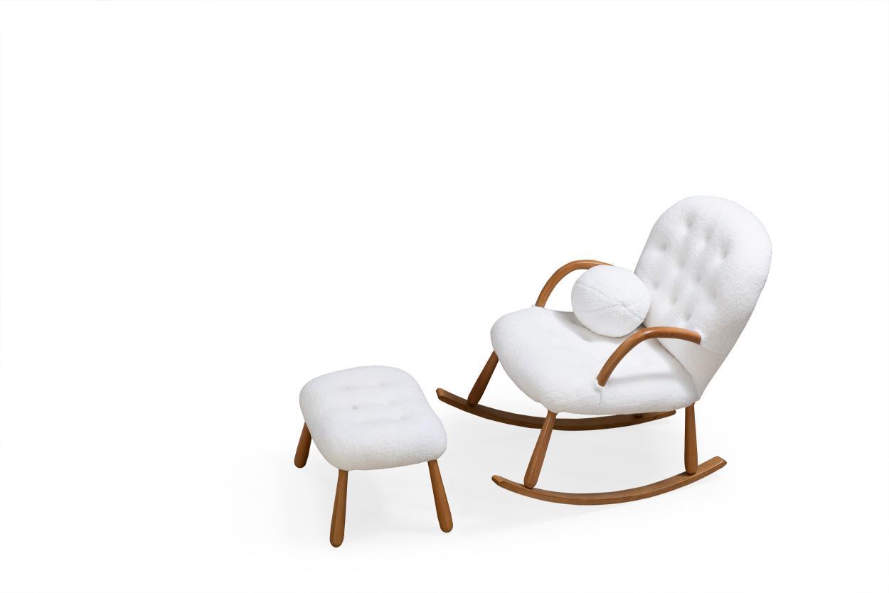 Dekorbizden Enjoy Sallanan Berjer Puflu