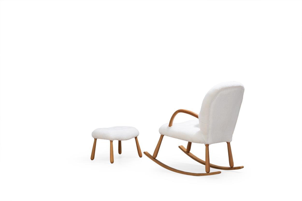 Dekorbizden Enjoy Sallanan Berjer Puflu