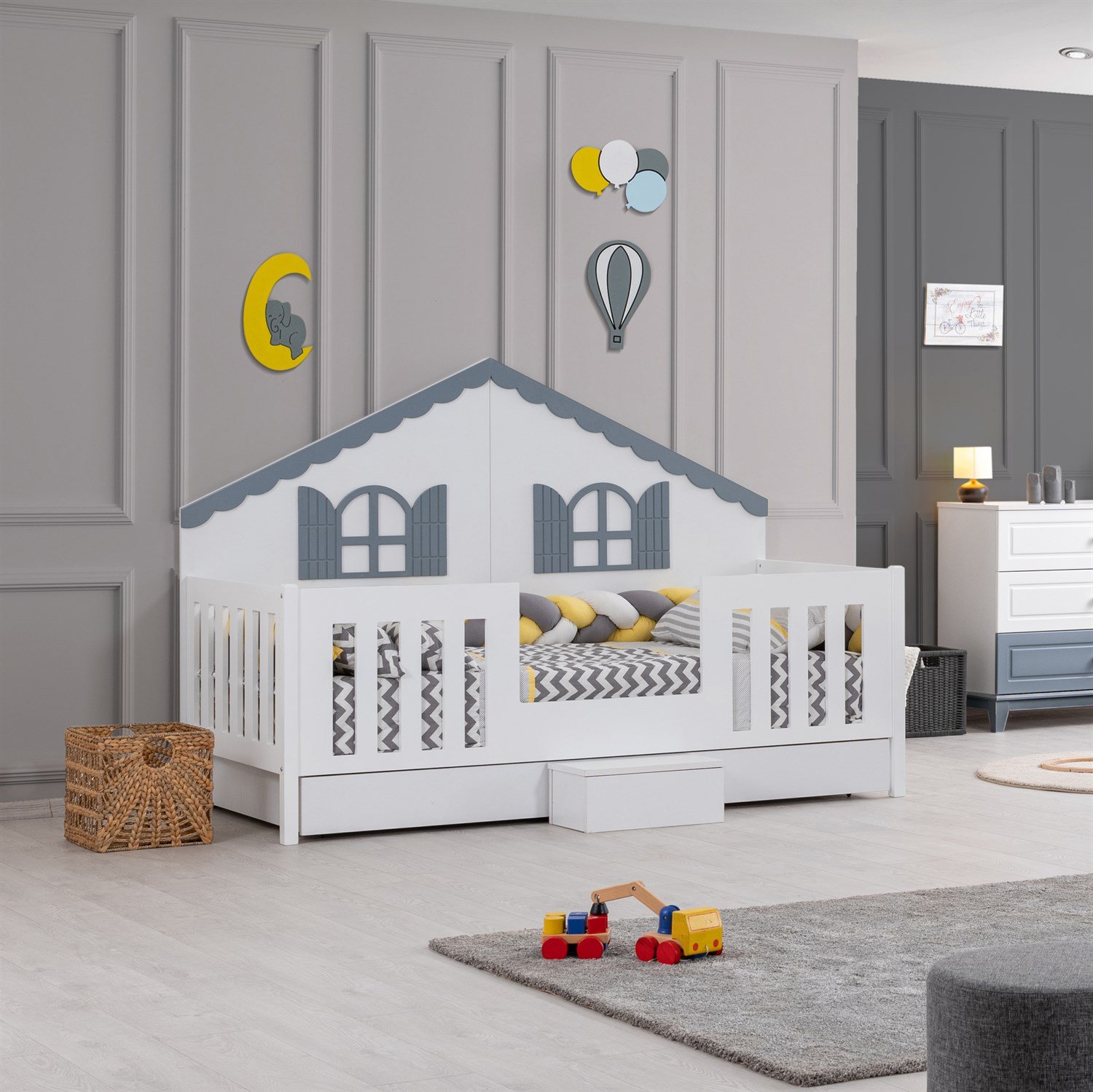Dekorbizden Erdek Montessori Çocuk Odası Takımı