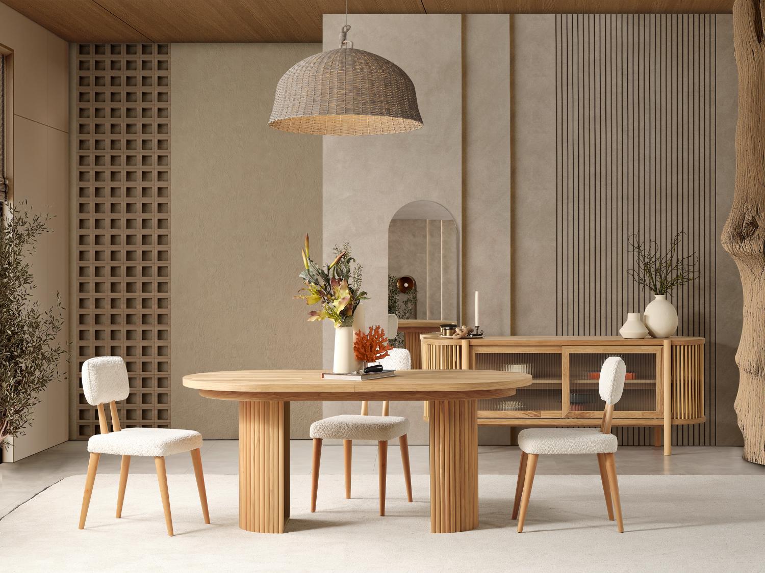 Dekorbizden Esco Yemek Odası Takımı