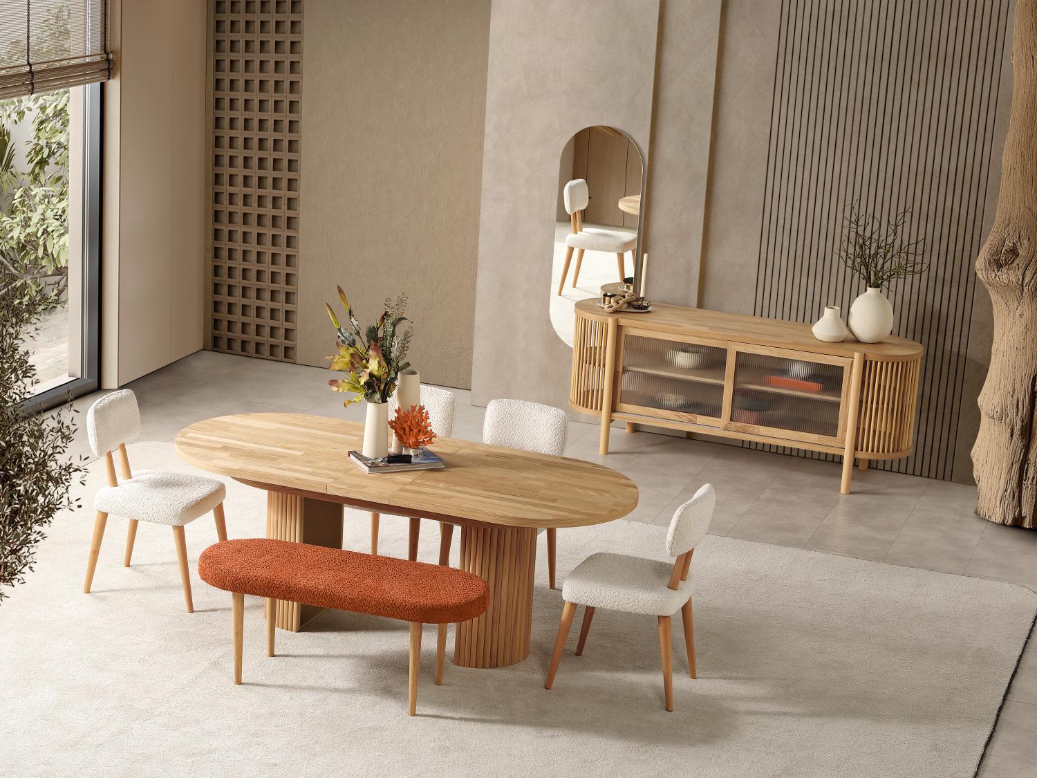 Dekorbizden Esco Yemek Odası Takımı