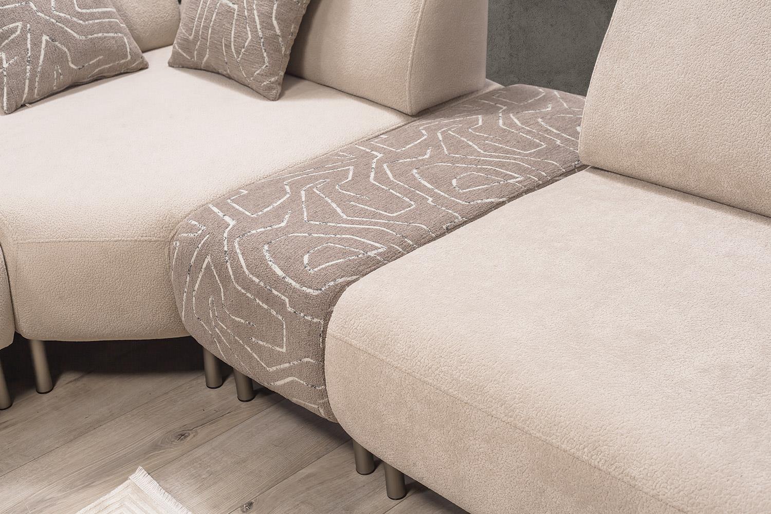 Dekorbizden Esila Köşe Koltuk ( Ara modüllü)