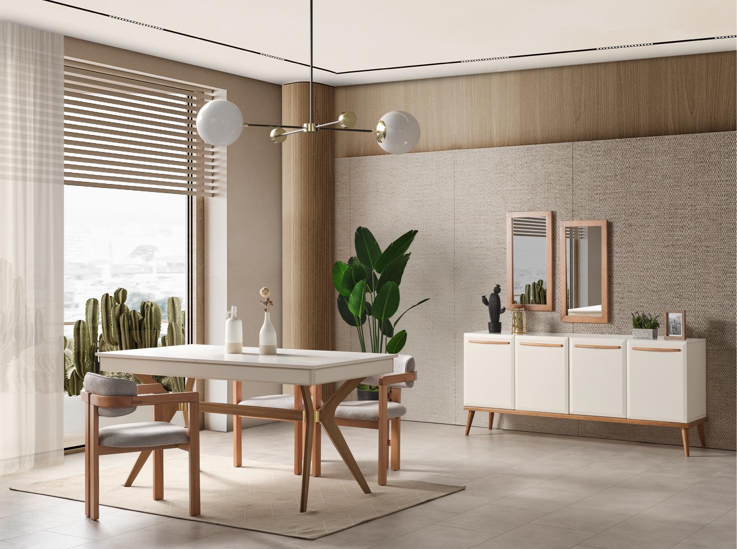 Dekorbizden Florya Yemek Odası Takımı