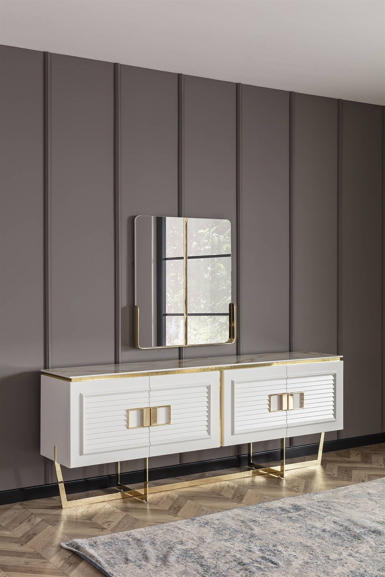 Dekorbizden Gloria Yemek Odası Takımı