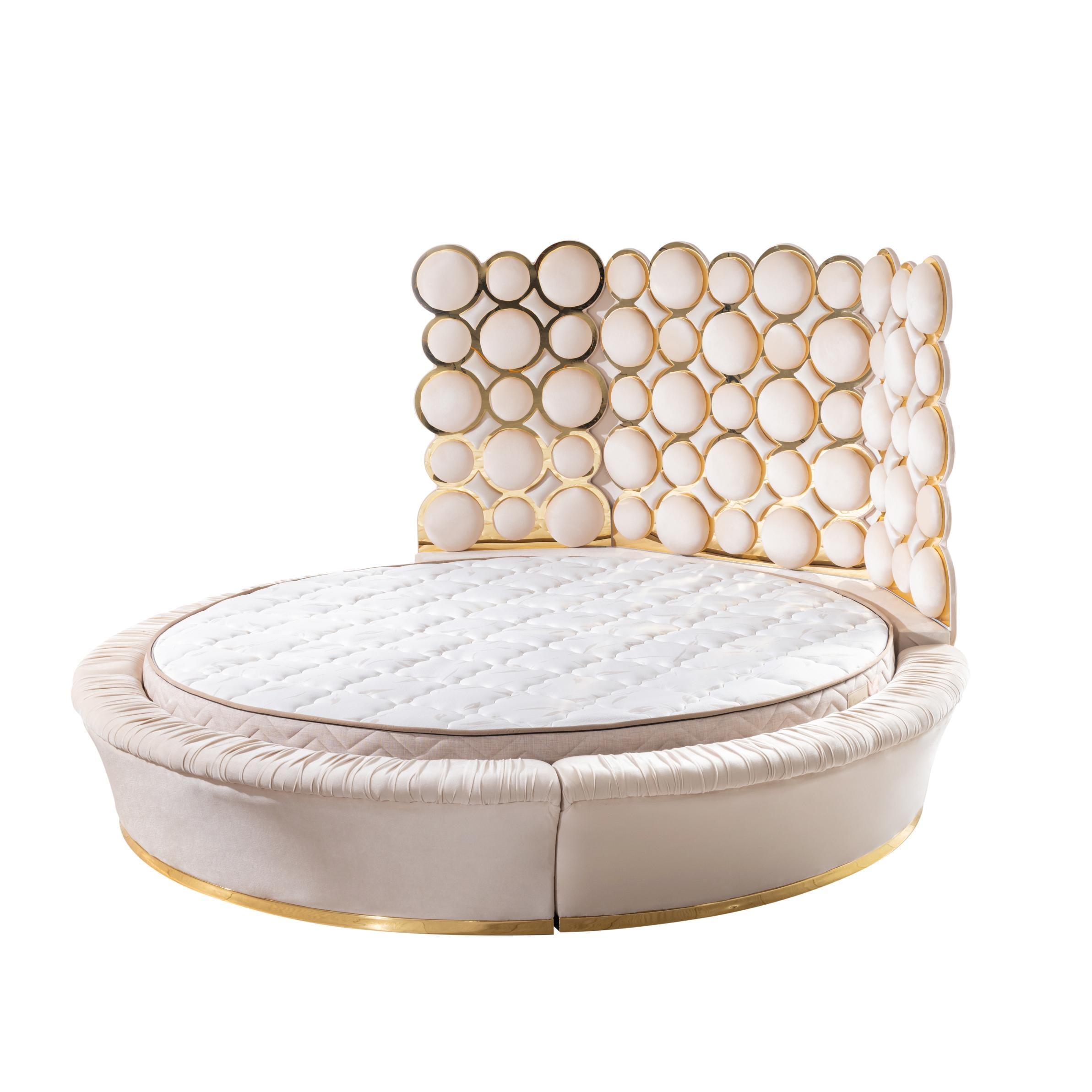Dekorbizden Gold Point Karyola Set 